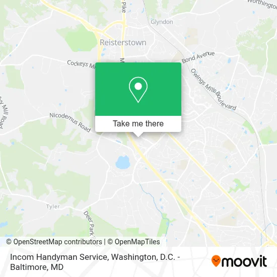 Incom Handyman Service map