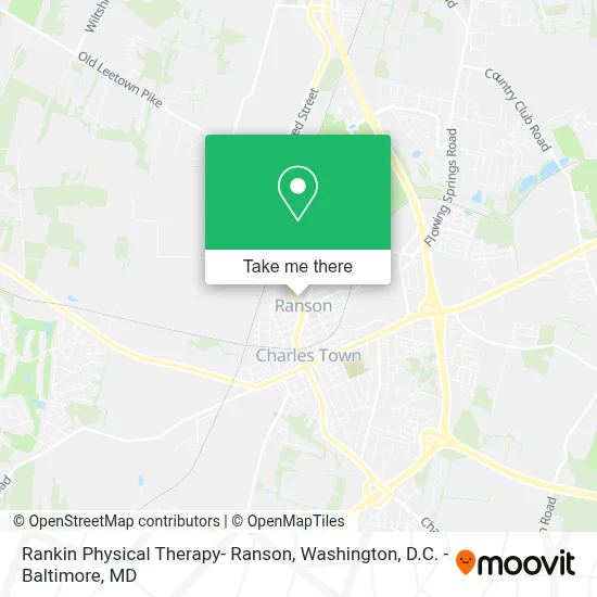 Rankin Physical Therapy- Ranson map