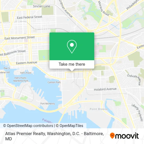 Atlas Premier Realty map