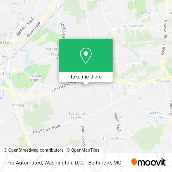 Pro Automated map