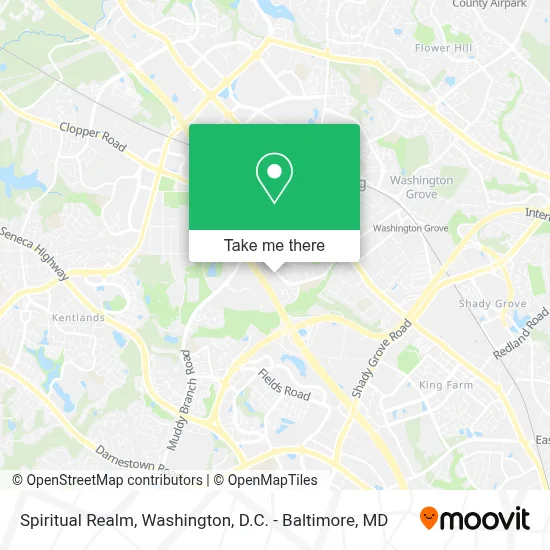 Spiritual Realm map