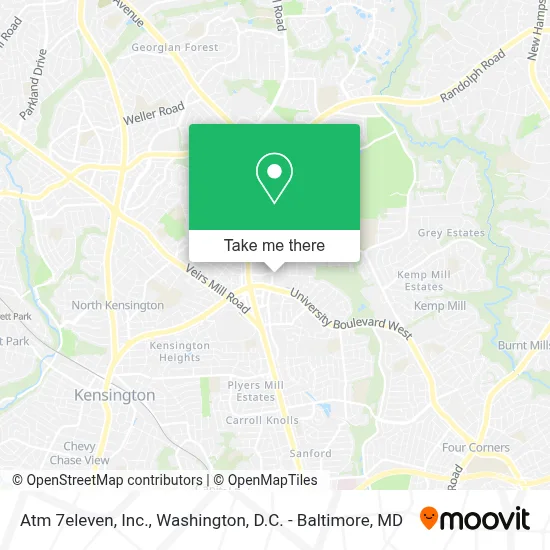 Atm 7eleven, Inc. map