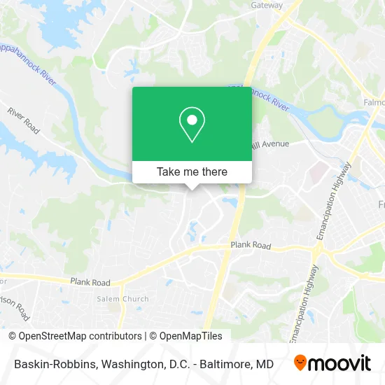 Baskin-Robbins map