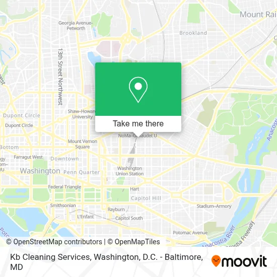Kb Cleaning Services map