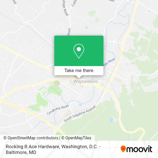 Rocking R Ace Hardware map