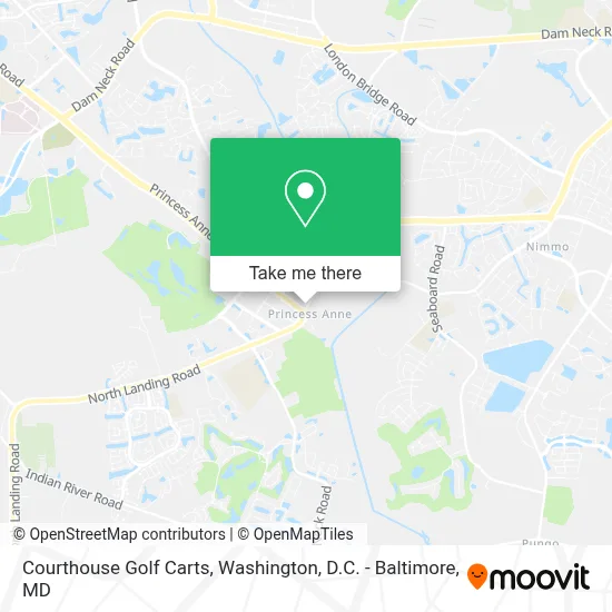 Courthouse Golf Carts map