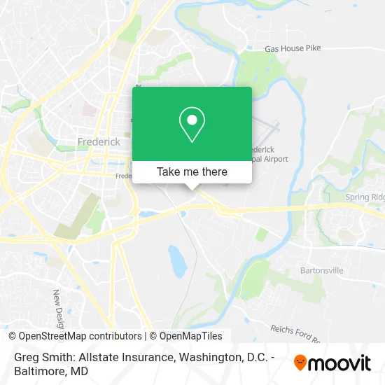 Greg Smith: Allstate Insurance map