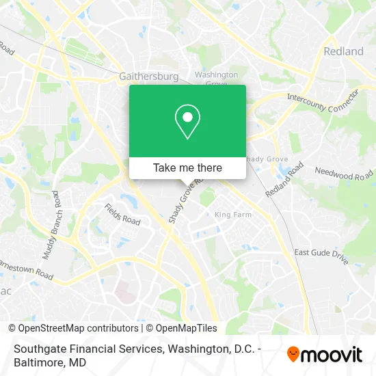 Southgate Financial Services map