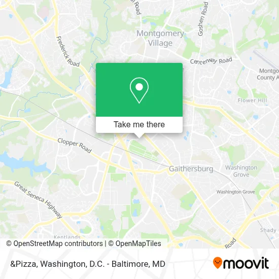 &Pizza map