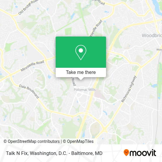 Talk N Fix map