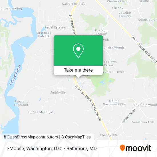 T-Mobile map