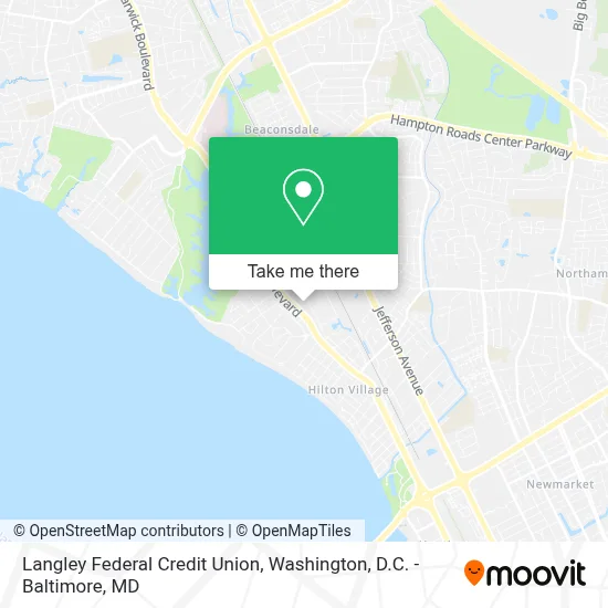 Langley Federal Credit Union map