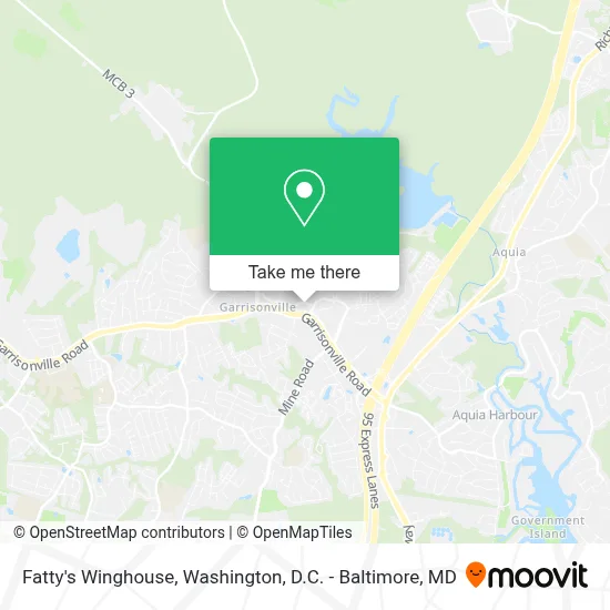 Fatty's Winghouse map