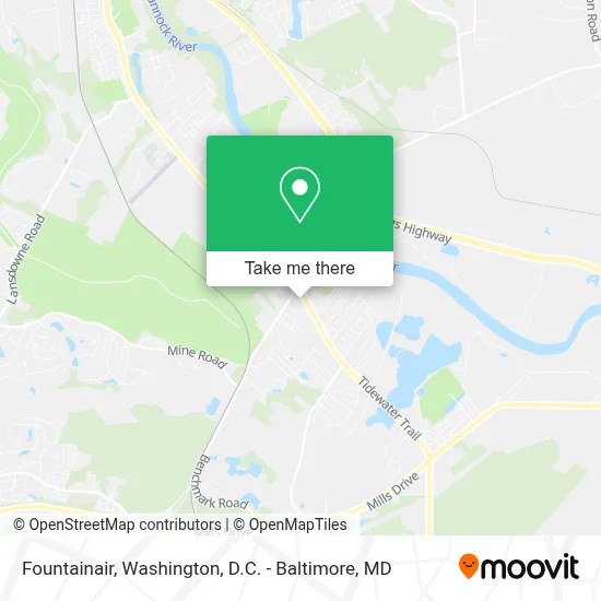 Fountainair map