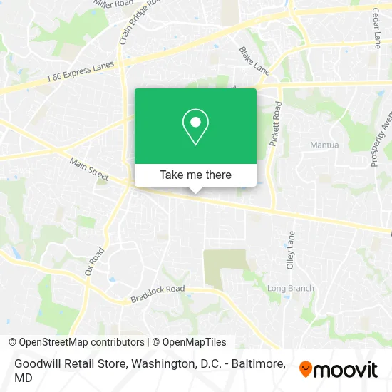 Goodwill Retail Store map