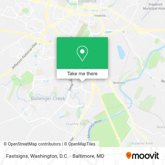 Fastsigns map
