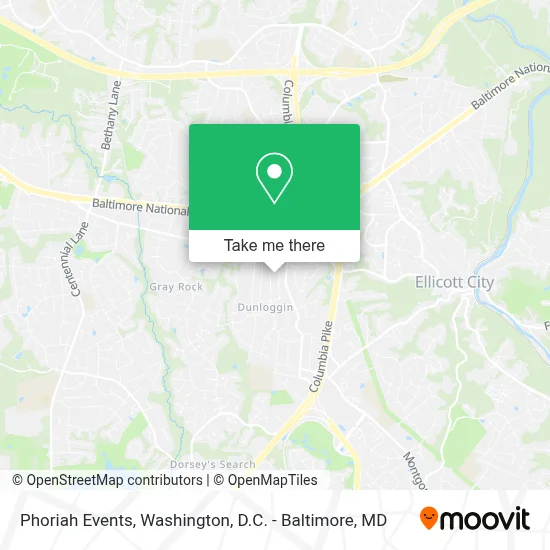 Phoriah Events map