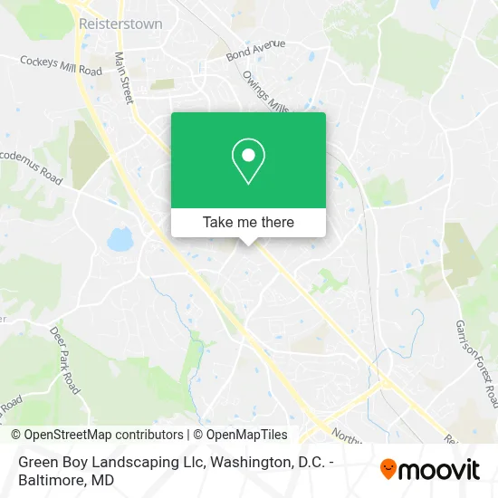 Green Boy Landscaping Llc map