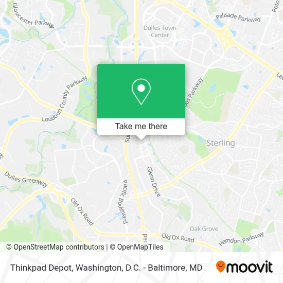 Thinkpad Depot map