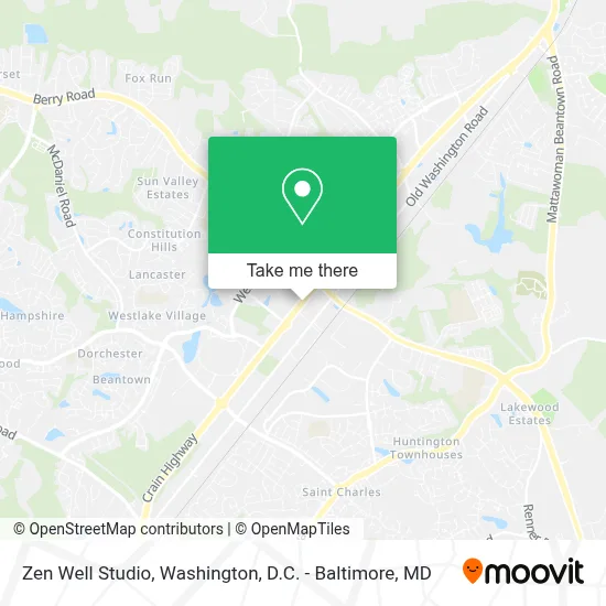 Zen Well Studio map
