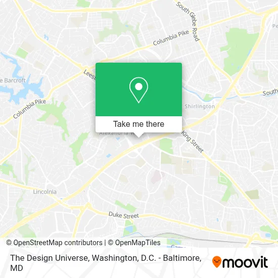 The Design Universe map