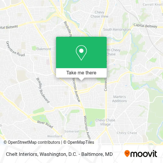 Chelt Interiors map