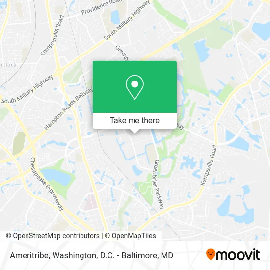 Ameritribe map