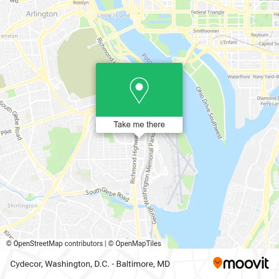 Cydecor map