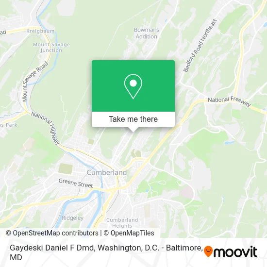 Gaydeski Daniel F Dmd map