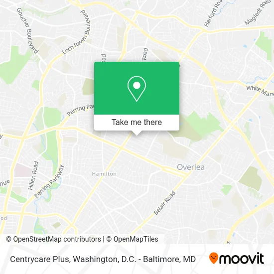 Centrycare Plus map