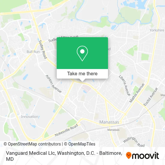 Vanguard Medical Llc map