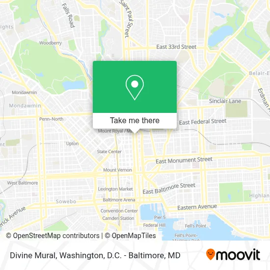 Divine Mural map