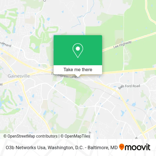 O3b Networks Usa map