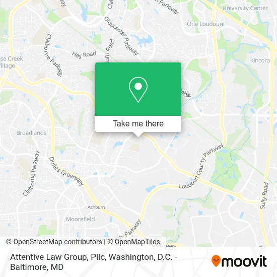 Attentive Law Group, Pllc map