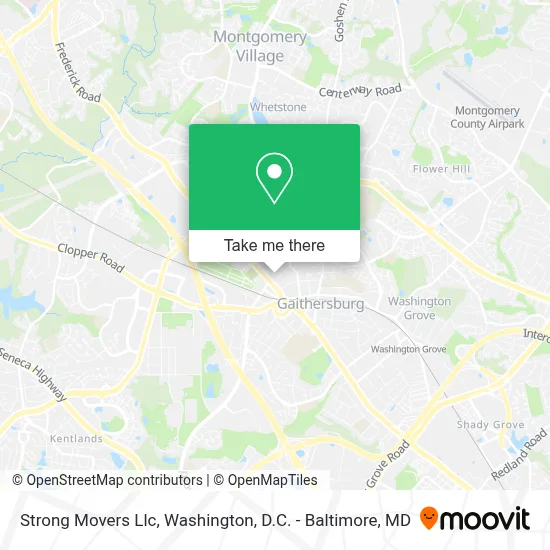 Strong Movers Llc map