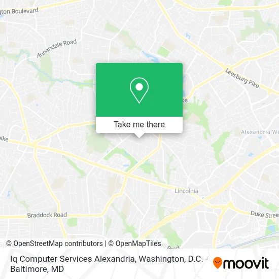 Iq Computer Services Alexandria map