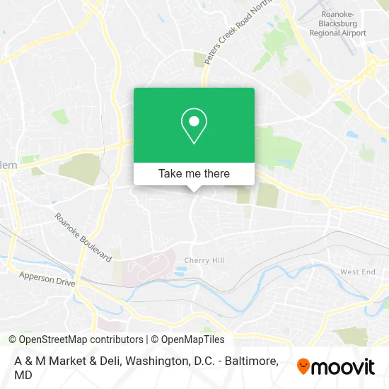 A & M Market & Deli map