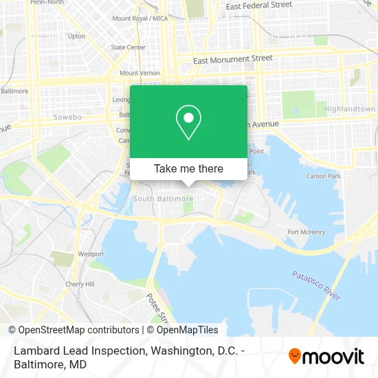 Lambard Lead Inspection map