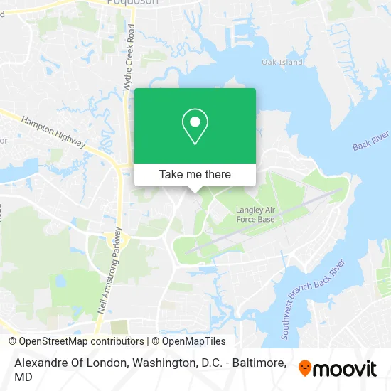 Alexandre Of London map