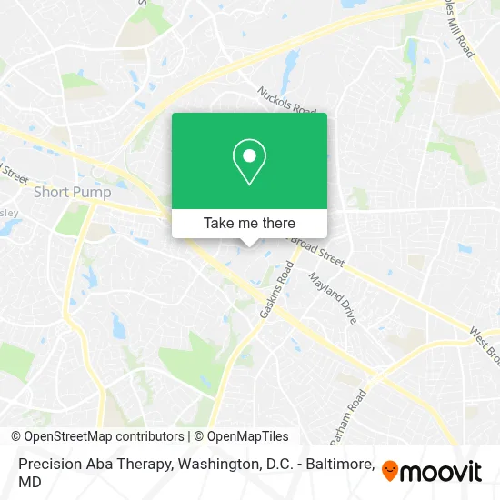 Precision Aba Therapy map