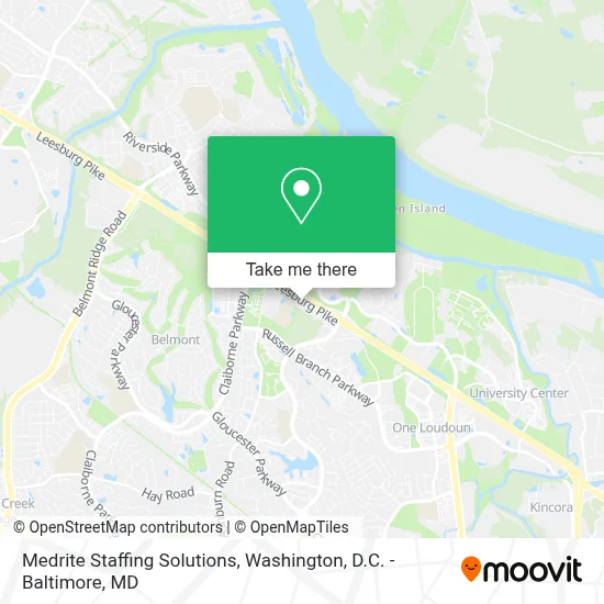 Medrite Staffing Solutions map