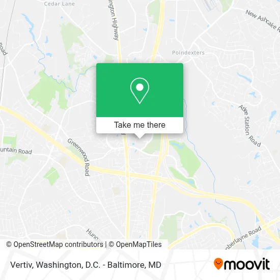 Vertiv map