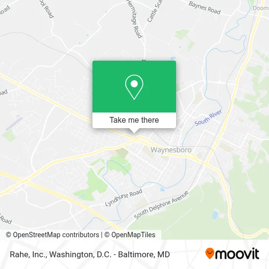 Rahe, Inc. map
