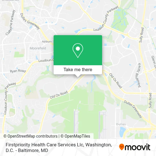 Firstpriority Health Care Services Llc map