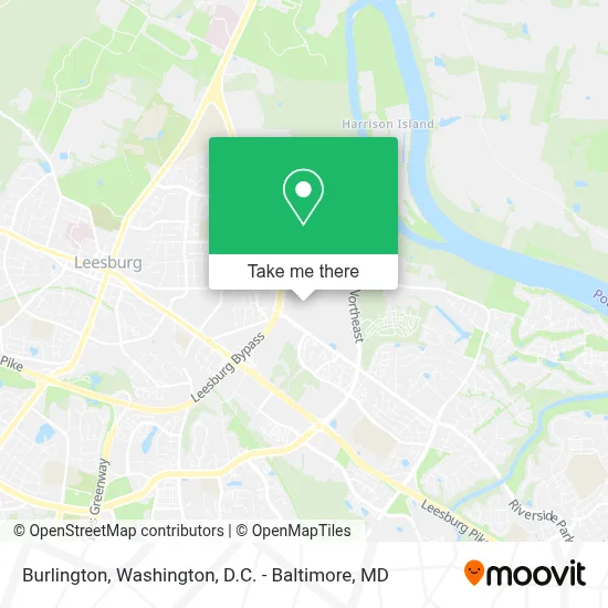 Burlington map