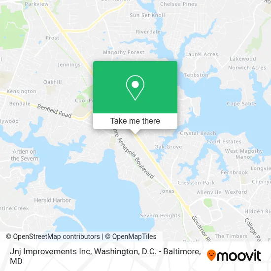 Jnj Improvements Inc map