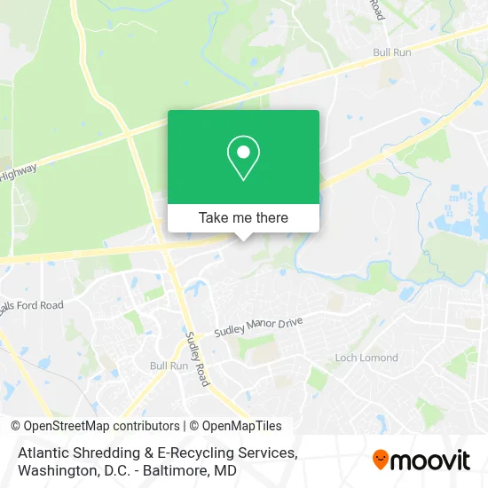 Atlantic Shredding & E-Recycling Services map
