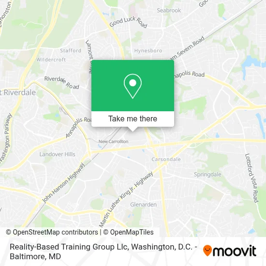 Reality-Based Training Group Llc map