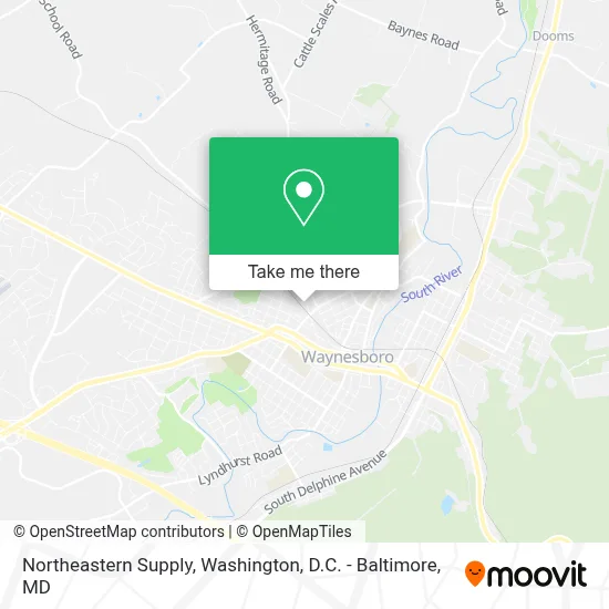 Northeastern Supply map