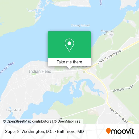 Super 8 map